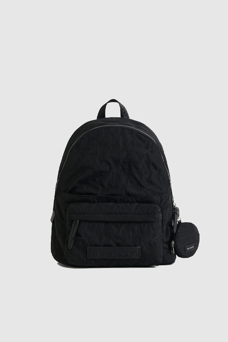22SAKA07_2000 Desigual Textured Recycled Backpack