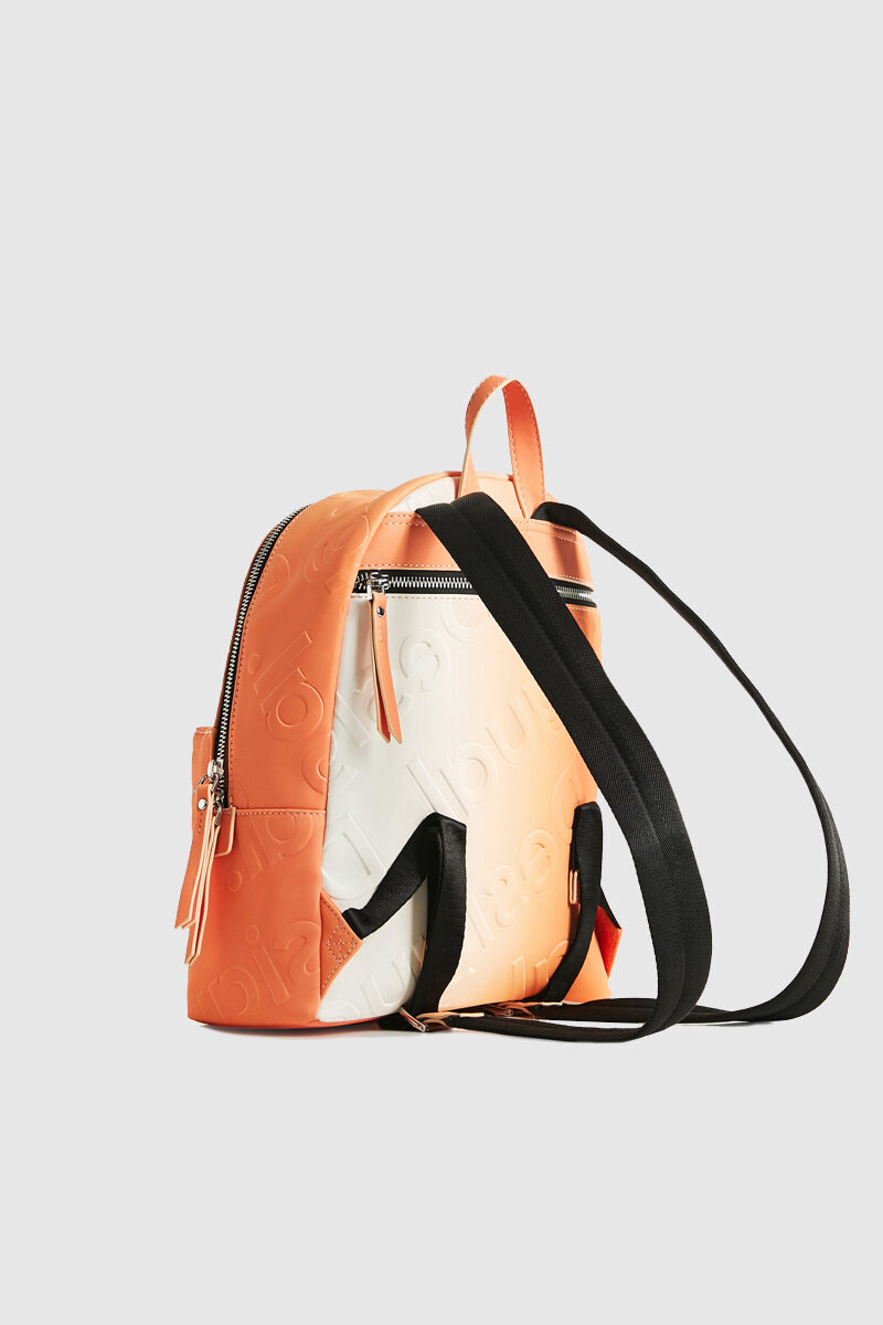 22SAKP06_7056_Desigual Small Backpack With Logos