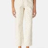 Trussardi 5 Pocket High Waist Loose Tapered Fit Παντελόνι