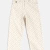 Trussardi 5 Pocket High Waist Loose Tapered Fit Παντελόνι