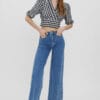 3826383_10260060_Vero Moda Karma 3/4 Cropoed Wrap Top