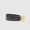 BW7705VIN20-BLA Guess Mini Bag Croco Ζώνη
