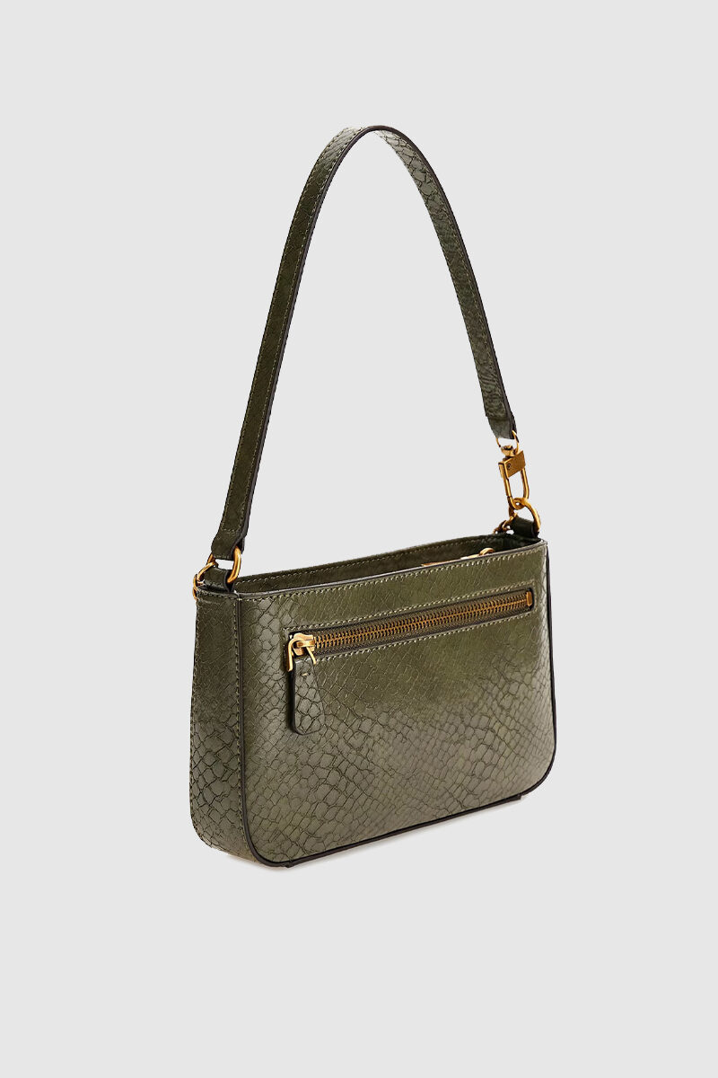 HWKB7870720-OLV Guess Katey Mini Top Zip Shoulder Bag