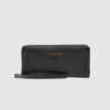 W2BZSWVB8558460-BLA Guess Abey Large Zip Around Πορτοφόλι