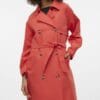 10301287-4389047 Vero Moda Doreen Long Trenchcoat