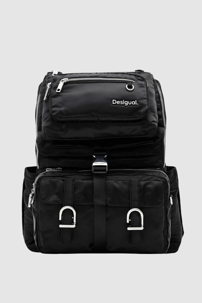 24SAKY18-2000 Desigual XL Plain Detachable Backpack