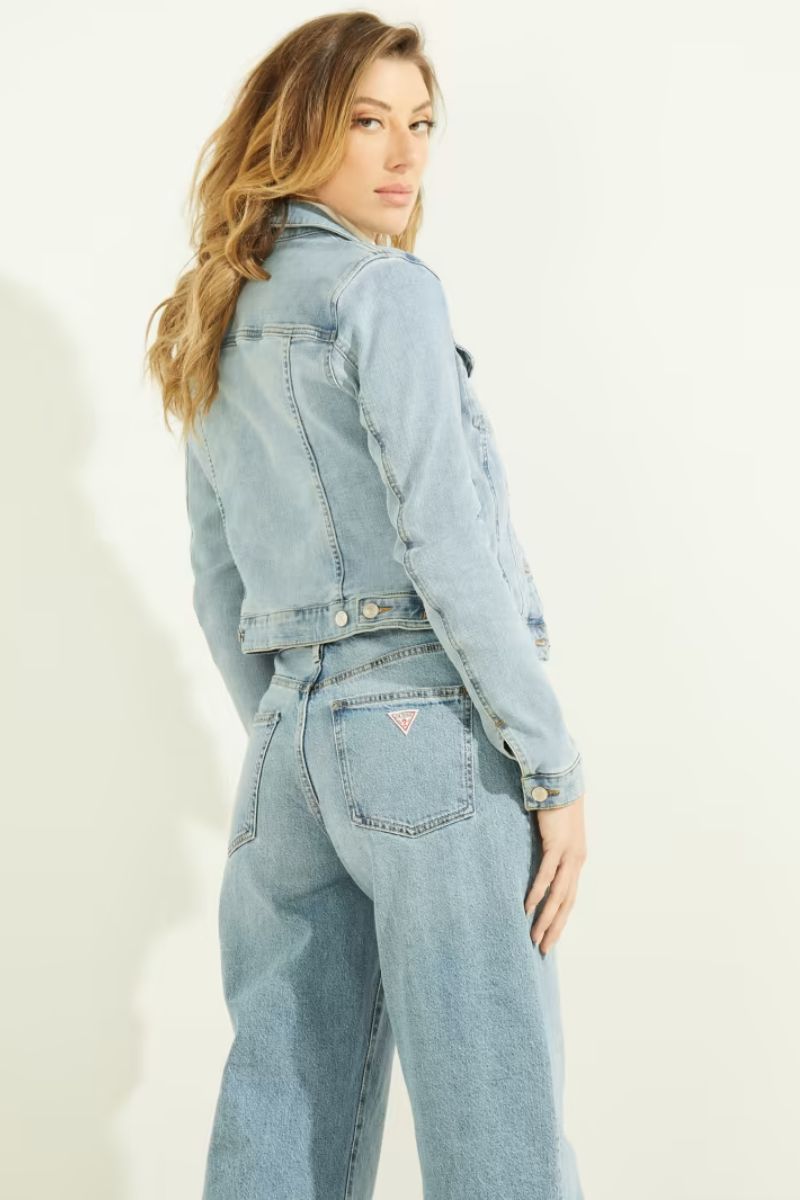 W2GN0ED4LU2-ARWA Guess Sexy Trucker Jean Jacket