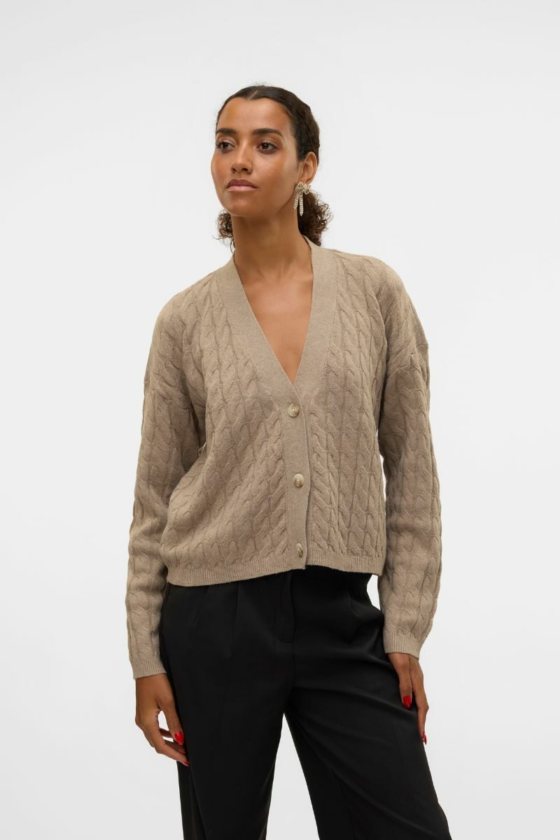 10312354-4590795 Vero Moda Lorella V-Neck Knit Cardigan