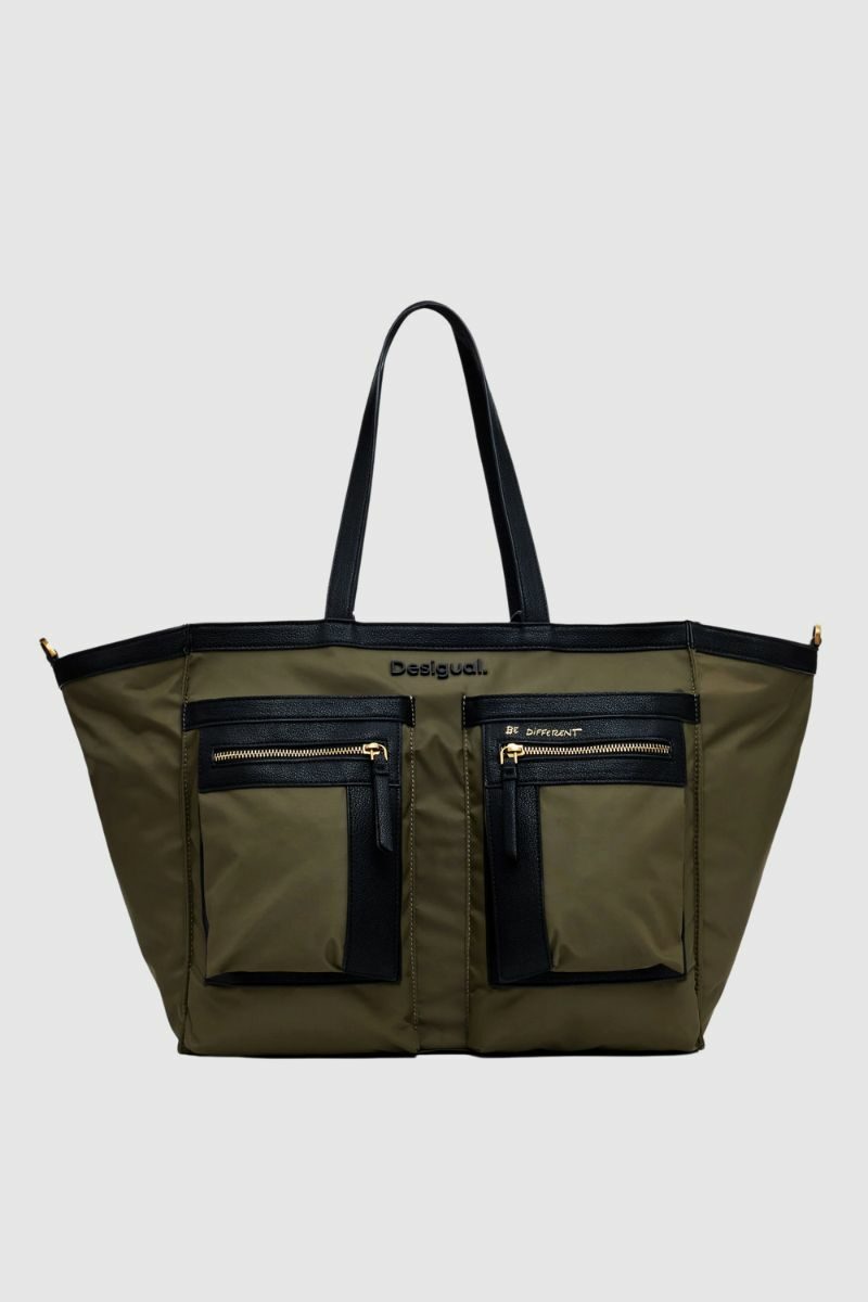 24WAXY03-4092 Desigual Multi-Pocket Tote Bag