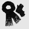 24WAOA07-2000 Desigual Gift Box Gloves & Scarf Set