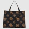 HWPO8665220-MLO Guess Silvana Medium Tote Bag