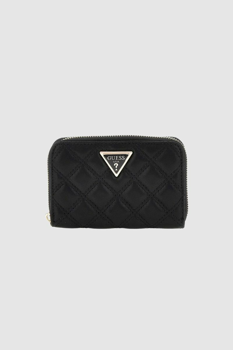 SWQG8748140-BLA Guess Giully Medium Zip Around Wallet