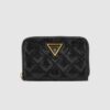 SWQK8748140-BLA Guess Giully Medium Zip Around Wallet