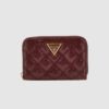 SWQK8748140-BUR Guess Giully Medium Zip Around Wallet