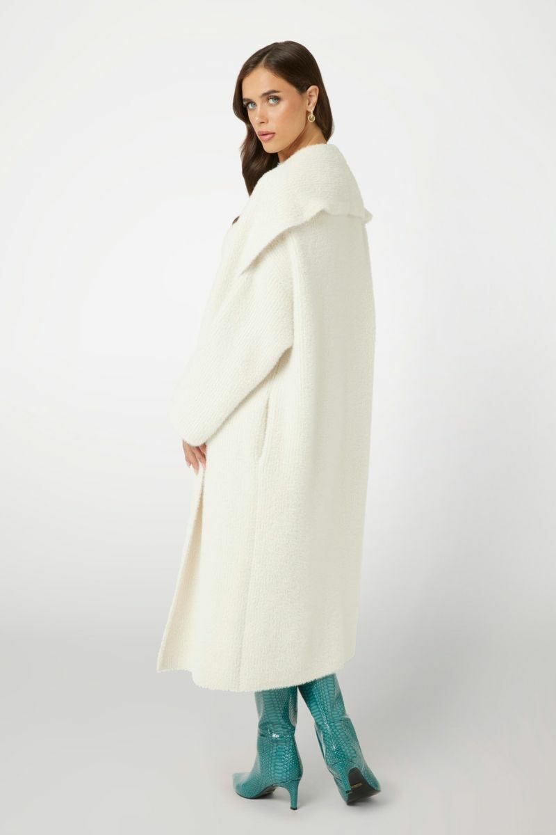 W4BR61Z3BJ0-G1O6 Guess Oversized Midi Jacket