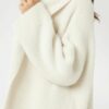 W4BR61Z3BJ0-G1O6 Guess Oversized Midi Jacket