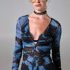 AM1235.28.000 Project Soma Agua Blue Bodysuit