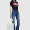 25SAKP45-1000 Desigual Medium Logo Backpack