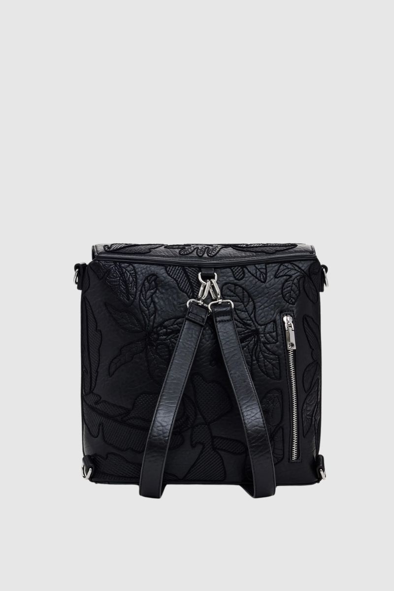 25SAKP48-2000 Desigual 2 in 1 Embroidered Backpack