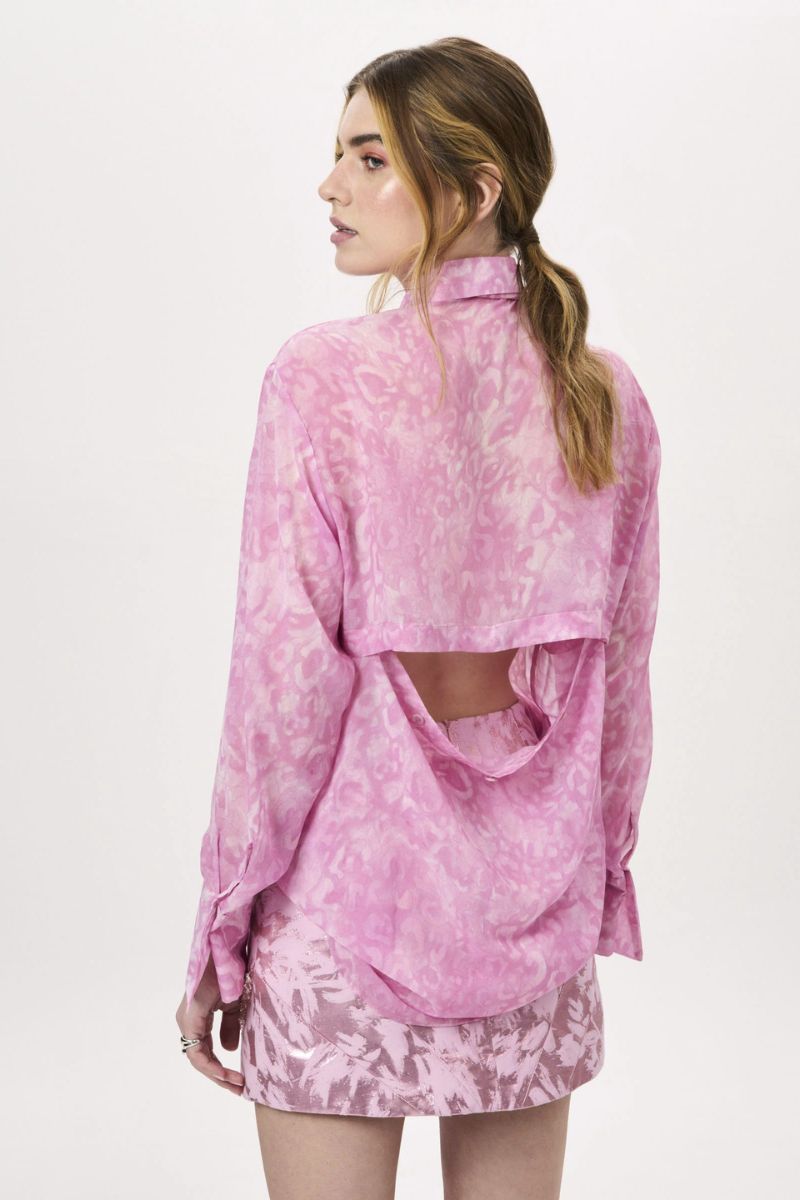 AM1305.15.000 Project Soma Ayanna Pink Shirt
