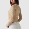 W5GR15Z3E22-GLDL Guess Knit Cardigan