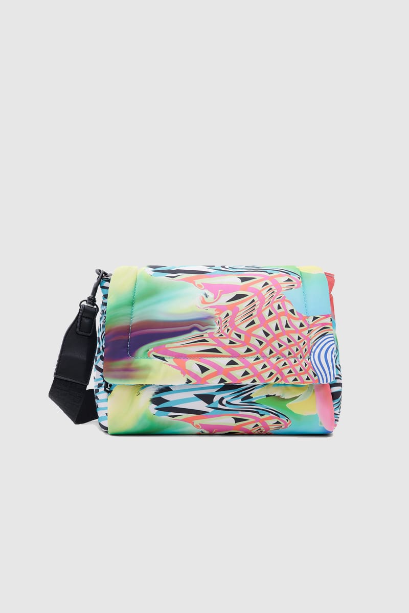 Desigual Midsize Psychedelic Crossbody Bag