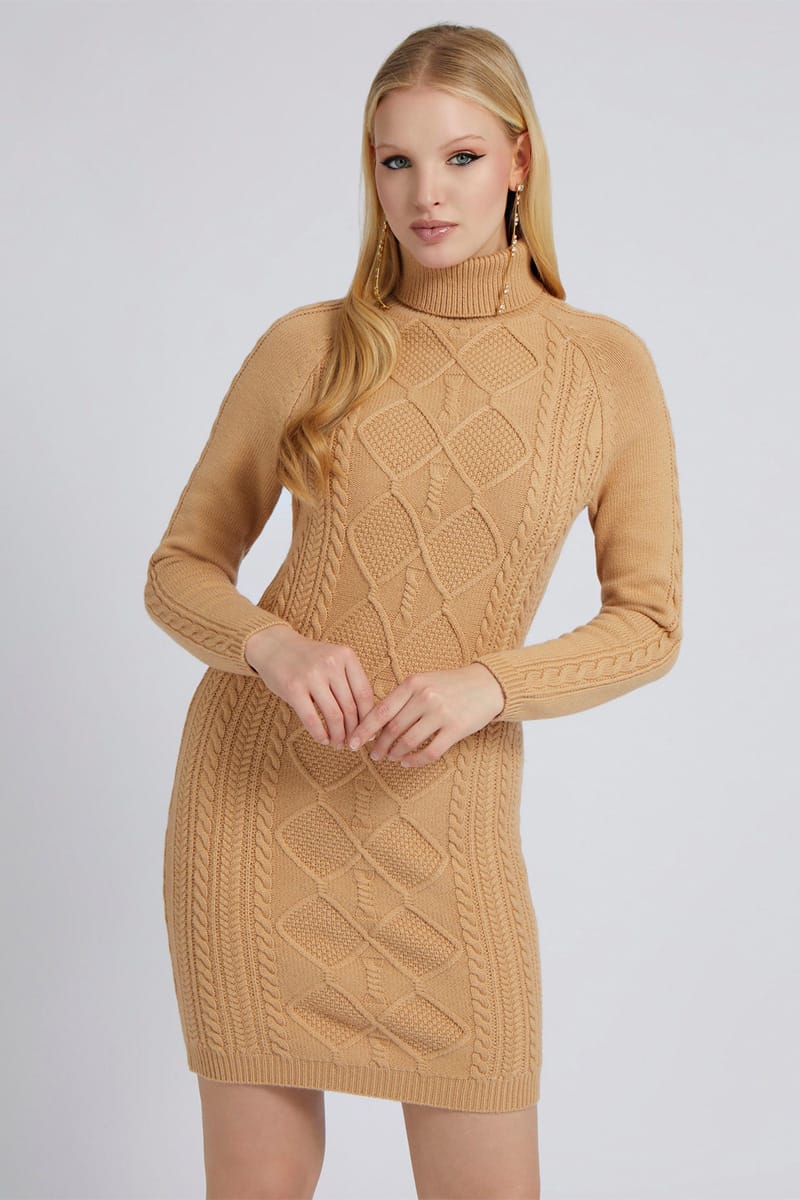 Guess Elisabeth Πλεκτό Φόρεμα