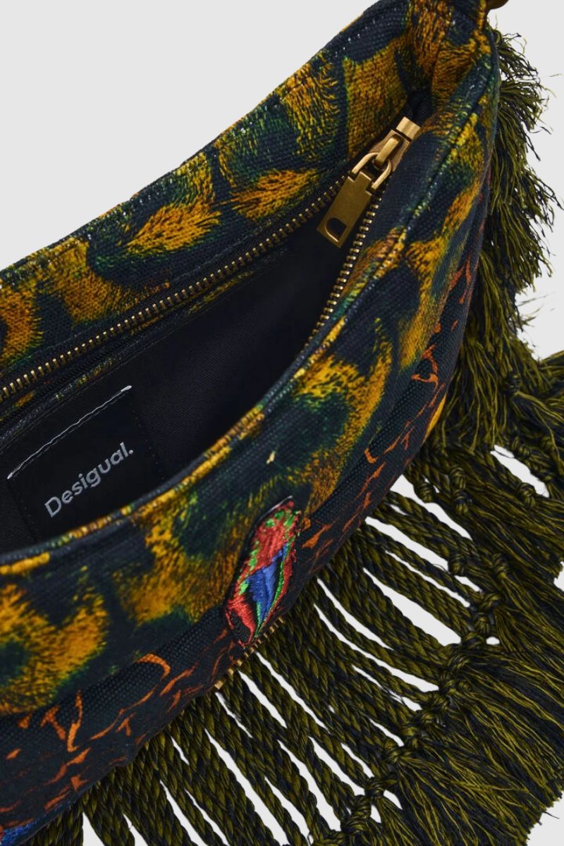 Desigual Fringed Lacroix Crossbody Bag - Image 4