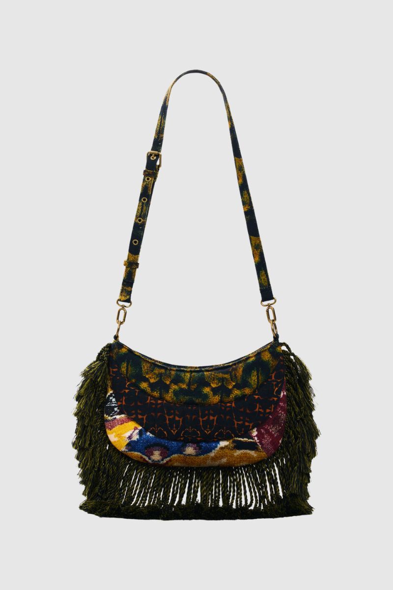 Desigual Fringed Lacroix Crossbody Bag - Image 3