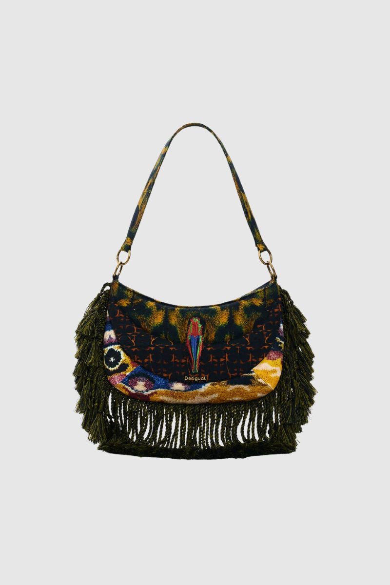 Desigual Fringed Lacroix Crossbody Bag