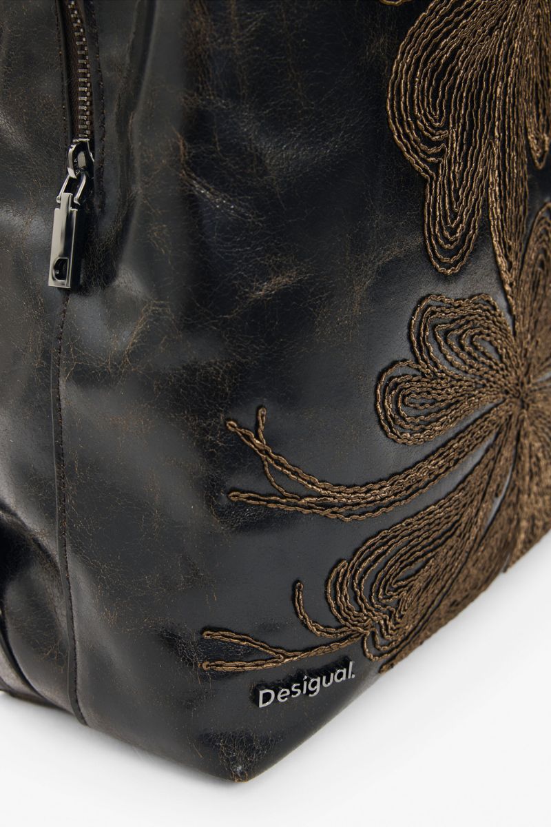 Desigual Small Embroidered Backpack - Image 3