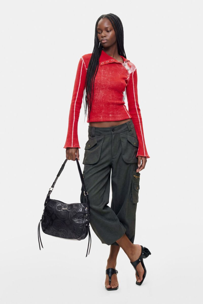 Desigual Medium Shoulder Bag - Image 4